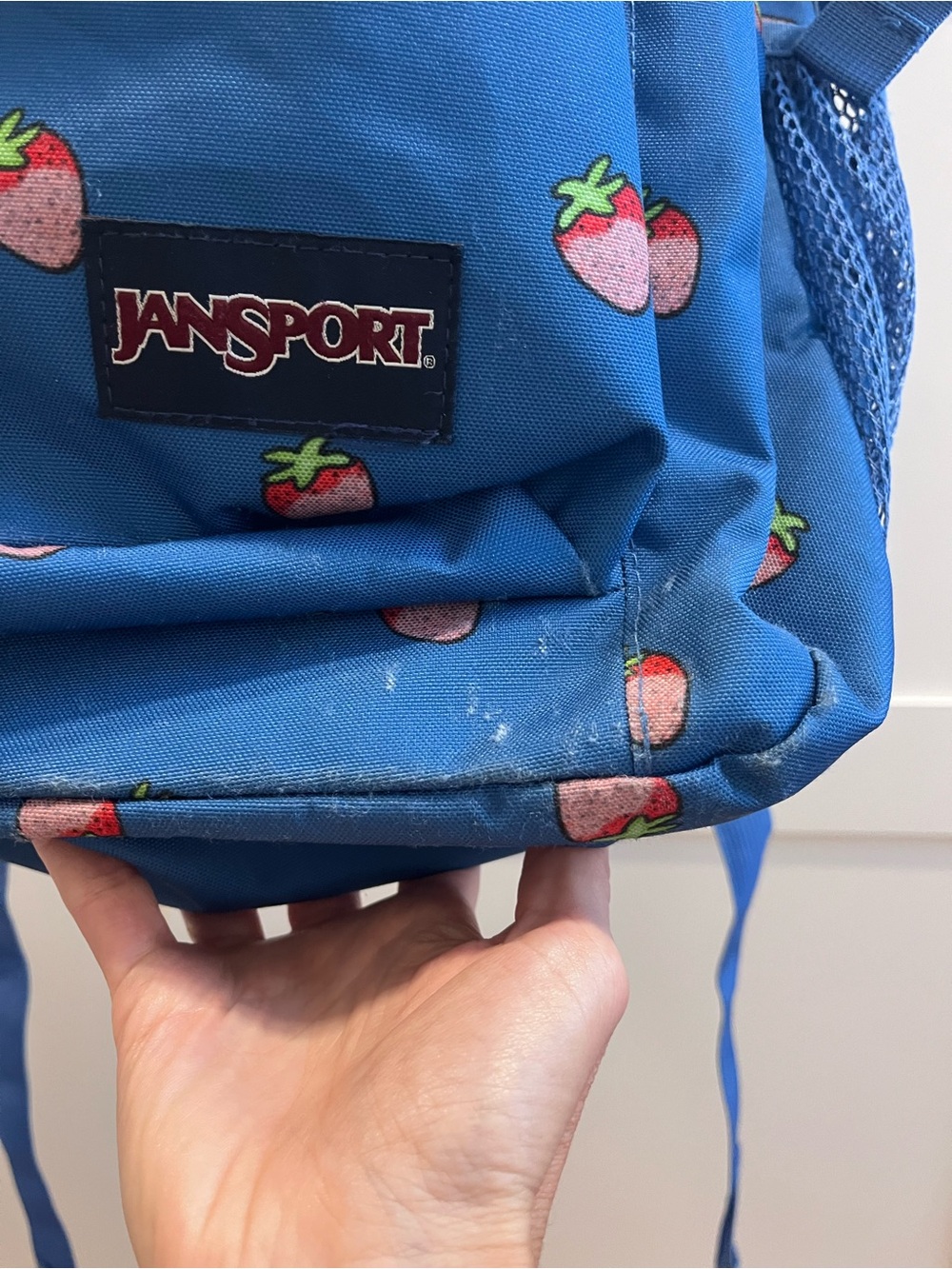 Jansport Strawberry Backpack - Picture 3 of 13